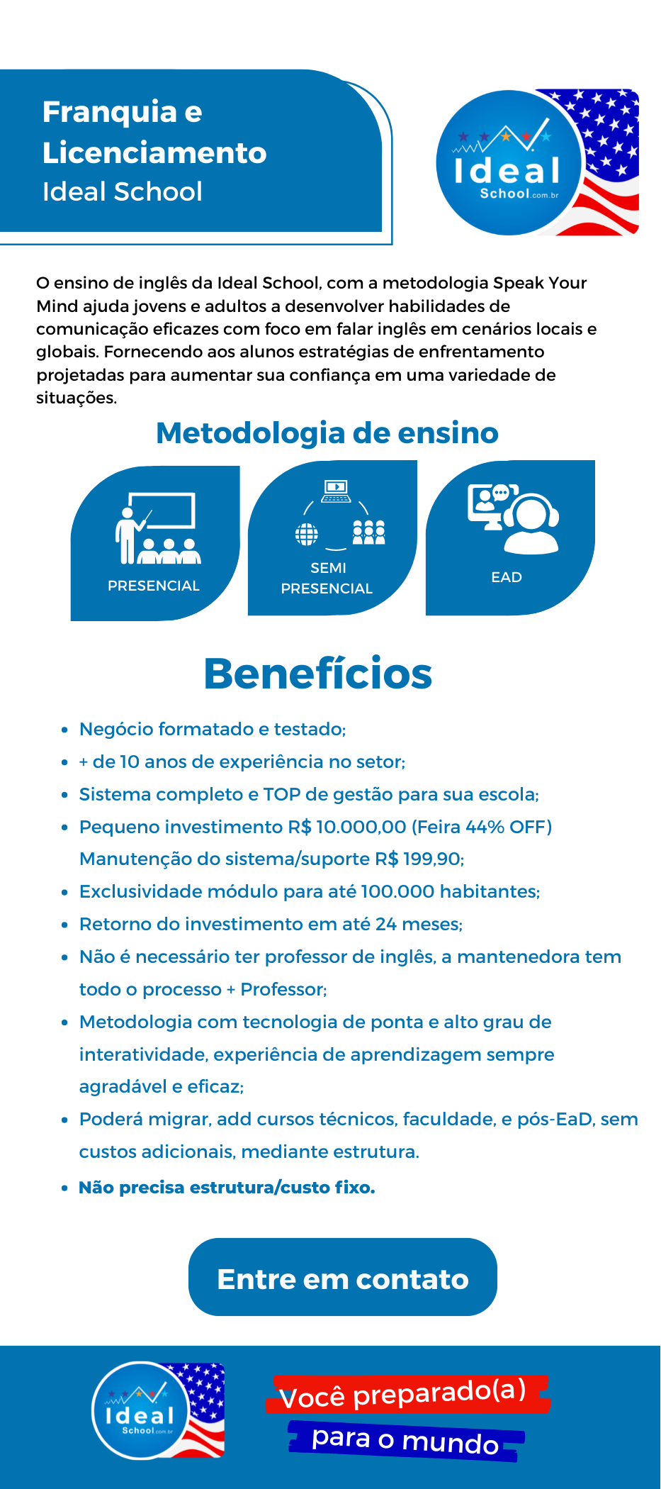 Benefícios IdealSchool